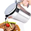 750ml Thermo-Sauciere mit Klappdeckel, 304 Edelstahl Produktbild-Vorschau 1