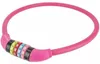 Candado numérico rosa para cables Vista previa de la imagen del producto 4