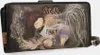 A close-up view of a wallet with a decorative illustration. Produktbild-Vorschau