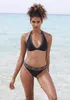 LASCANA Triangel-Bikini-Top Adele schwarz-leo Größe 38 Cup Produktbild-Vorschau 4