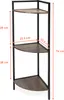 2.02 Eckregal aus Holz und Metall - ca. 76 x 23,5 cm - Produktbild-Vorschau 2