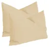 Kissenbezug 2er Set ecru 30x50 cm Struktur Leinenoptik Produktbild-Vorschau 1