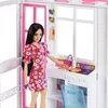Barbie mit Wohnung Puppenhaus mit Figur, Möbel und Zubehör, Produktbild-Vorschau 4