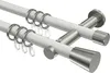Interdeco Gardinenstange / Vorhangstange Weiß / Produktbild-Vorschau 1