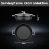 Scheffler Servierpfanne Induktion, 24 x 7 cm Schmorpfanne Produktbild-Vorschau 2
