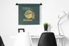 MuchoWow® Wandteppich Wandbehang Vintage - Surfbrett - Produktbild-Vorschau 3