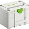 Festool SYS3 M 237, Box na náradie, Zelená, Biela, 21,4 L, Náhľad obrázku produktu 22