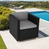 Ratanové kreslo Lignano odolné 70 x 69 x 65 cm Náhľad obrázku produktu 11