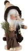 Babbo Natale elfo (34 cm) Uomo che fuma di Christian Anteprima dell’immagine prodotto 3