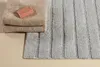 Casilin Badteppich California 60 cm x 100 cm Weiß rauch Produktbild-Vorschau 3