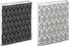 Two albums with a leaf pattern are shown side-by-side against a white background. Produktbild-Vorschau