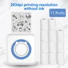 Mini tlačiareň Foto tlačiareň pre smartfón Bluetooth Náhľad obrázku produktu 2