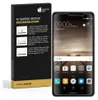 A product box for a screen protector next to a smartphone. Produktbild-Vorschau