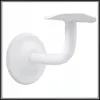 A white handrail bracket is shown against a white background. Náhled obrázku produktu