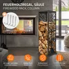 Półka na drewno kominkowe ML-Design, do użytku wewnątrz i Podgląd zdjęcia produktu 2