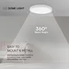 LED Solution Biele prisadené LED svietidlo Plano okrúhle Náhľad obrázku produktu 6