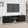 vidaXL Meubles TV, 150 x 30 x 50 cm, noir, imitation chêne, Voir les images du produit 2