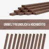 10er-Set Holzleisten - Nussbaum gehobelt - 8 x 20 x 500 mm Produktbild-Vorschau 6