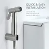 Handbrause für Toiletten, Edelstahl-Toilettenbrause-Set mit Produktbild-Vorschau 4