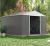 Abri de jardin métal "Dallas" - 15,16 m² - Taupe Voir les images du produit 2