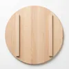 Runde Holzschneideplatte, Durchmesser 50 cm, zum Schneiden Produktbild-Vorschau 7