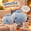 Plush Dumpling Kawaii Kuschelkissen Plüschtier Kuscheltier Produktbild-Vorschau 6
