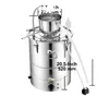 50L Alcool distillé, chauffage électrique 2800W, acier Voir les images du produit 1