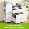 Aktenschrank Rollcontainer, Büroschrank, mit 2 Schubladen,  Produktbild-Vorschau 4