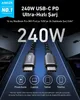 Anker Prime - USB-Kabel - 24 pin USB-C (M) zu 24 pin USB-C Produktbild-Vorschau 3