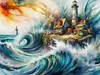 CALVENDO Puzzle Ein Motiv aus dem Kalender Einsame Wächter Produktbild-Vorschau 3