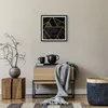 Gerahmtes Poster - Schwarzer Rahmen - Abstraktion Gold Produktbild-Vorschau 7
