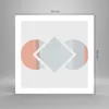 Poster - Poster ohne Rahmen - Stück Geometrisch Diamant - Produktbild-Vorschau 4
