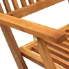 vidaXL set da pranzo da giardino 9 pezzi pieghevole in Anteprima dell’immagine prodotto 5