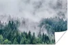 MuchoWow® Poster Wald - Nebel - Bäume 30x20 cm - Plakate - Produktbild-Vorschau 1
