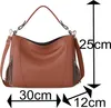 Damen Shopper Hand Henkel Tasche  30627 Brown Produktbild-Vorschau 6