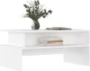 vidaXL Konferenční stolek bílý 90x55x42,5 cm Materiál dřevo Náhled obrázku produktu 3