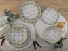 CreaTable, 17851, Rumi Bunt, Tellerset 12-tlg, Steingut Produktbild-Vorschau 3