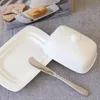 Wilmax Butterdose 19 × 12,5 × 8,5 cm Weiß aus Porzellan Produktbild-Vorschau 9
