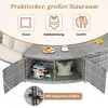 Merax Whirlpool Verkleidung Polyrattan Poolleiter Produktbild-Vorschau 7