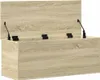 vidaXL Truhlica Sonoma dub 90x35x35 cm materiál na báze Náhľad obrázku produktu 7