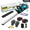 AJIEQAQ Taille-haie sans fil 21V, Moteur Brushless 1000W, Voir les images du produit 1