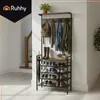 Ruhhy 27035 Věšák na oblečení s háčky a policemi 183,5 x Náhled obrázku produktu 4