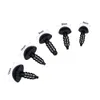 100 pcs 6-12mm couleur yeux de sécurité en plastique pour Voir les images du produit 7
