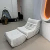 Canapé - Fauteuil-lit Canapé relax avec pouf Beige Voir les images du produit 14