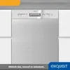 Exquisit Geschirrspüler EGSP6112-EF-030E inox | Produktbild-Vorschau 6