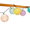 Guirlande lumineuse solaire à lampions 10 LED éclairage de Voir les images du produit 2