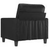 vidaXL Fauteuil noir 60 cm similicuir Voir les images du produit 5