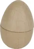 Décopatch 3x Pappmaché, Schachtel in Eiform 8,8x8,8x13cm Produktbild-Vorschau 2