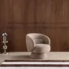 sweeek - 360°-Drehsessel mit Stoffbezug - Beige Produktbild-Vorschau 3