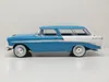 KK Scale 181292 Chevrolet Bel Air Nomad 1956 blau weiß 1:18 Produktbild-Vorschau 3